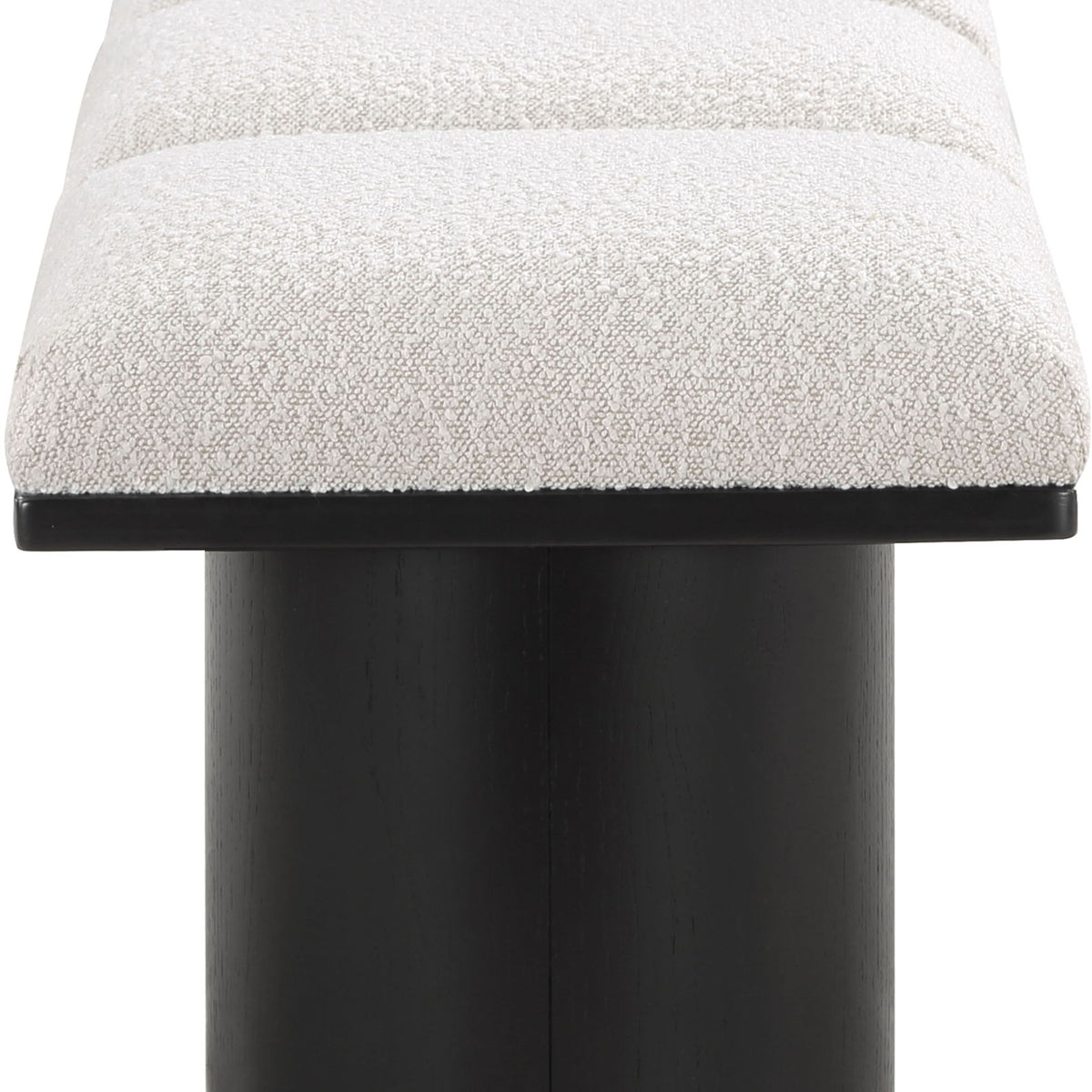 Pavilion - 3 Piece Modular Bench With Black Base