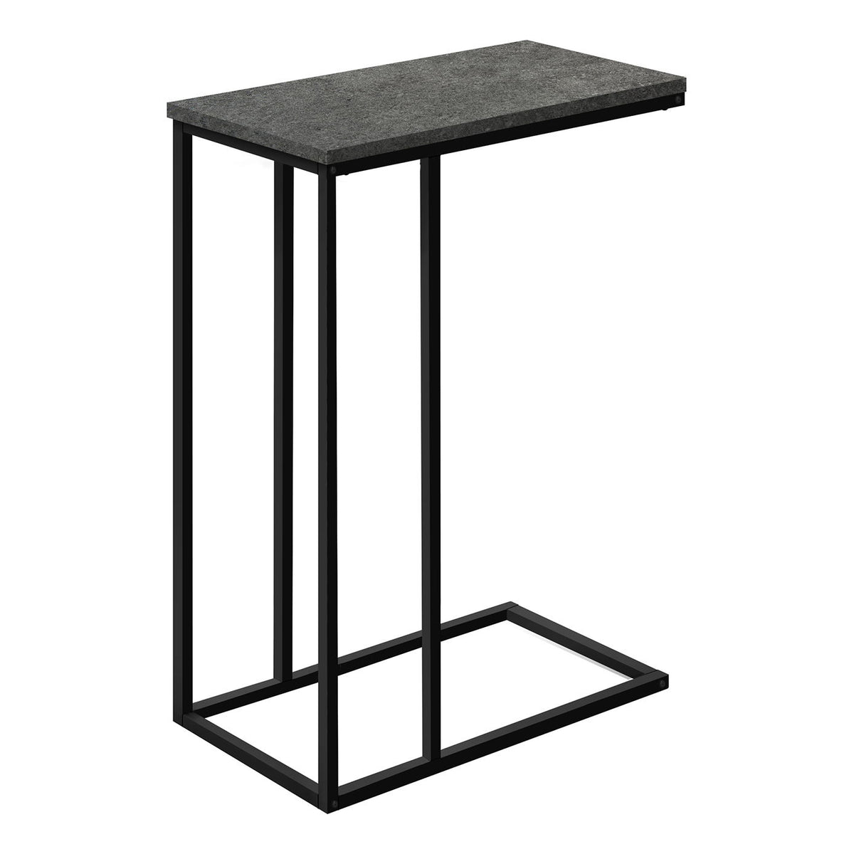 Accent Table, C - Shaped, Space-Saving Functionality