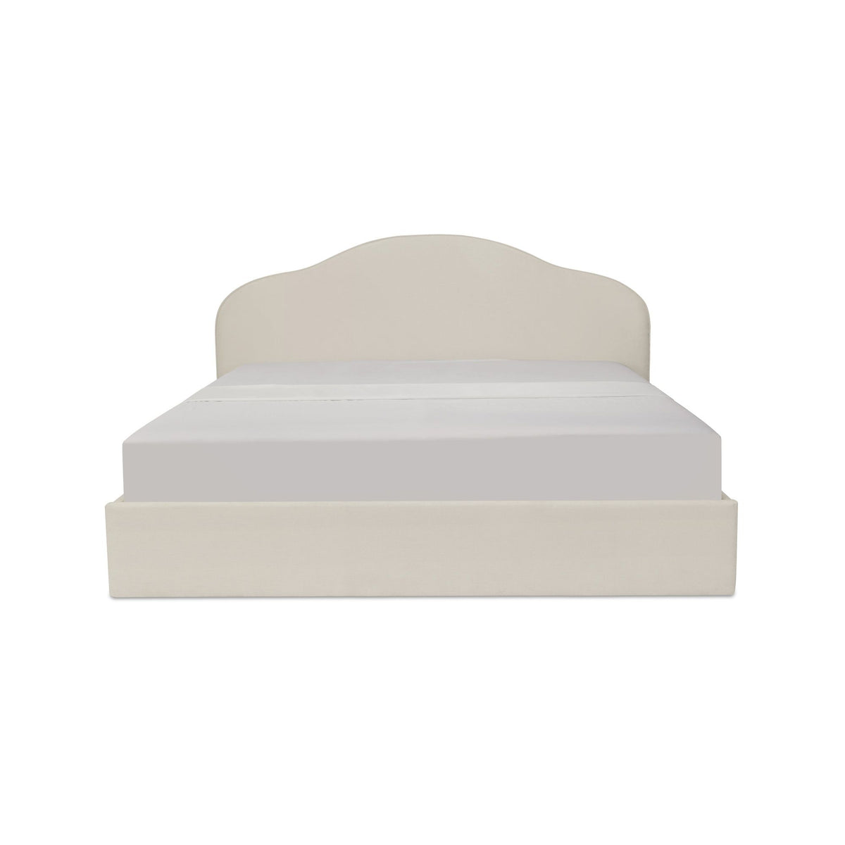 Maggie - Queen Storage Bed - Cream