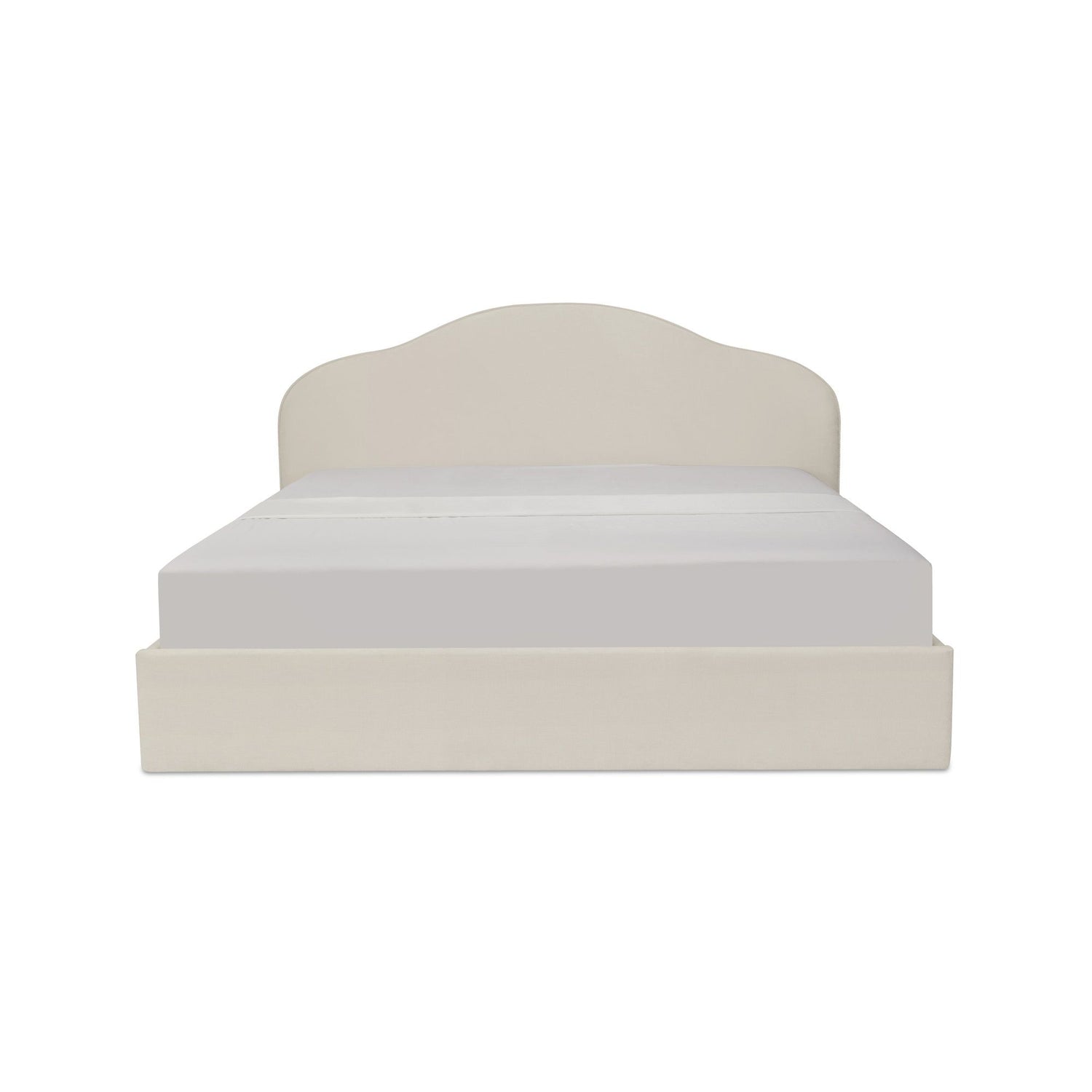 Maggie - Queen Storage Bed - Cream