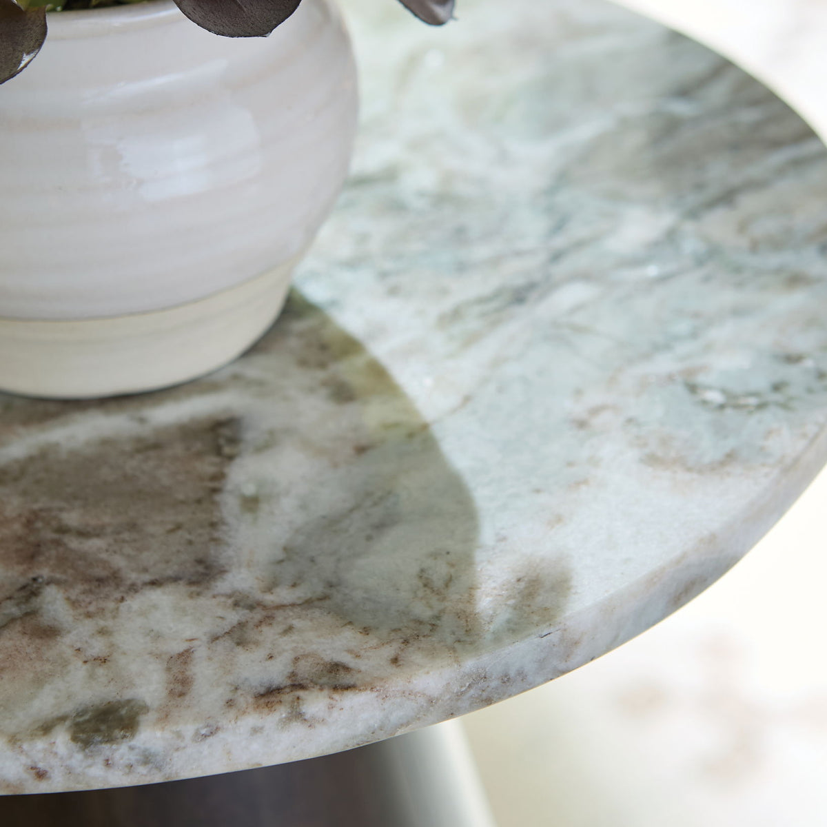 Waltnor - Gray / White / Brown - Accent Table