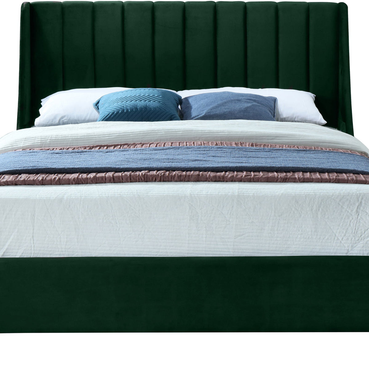 Eva - Velvet Bed