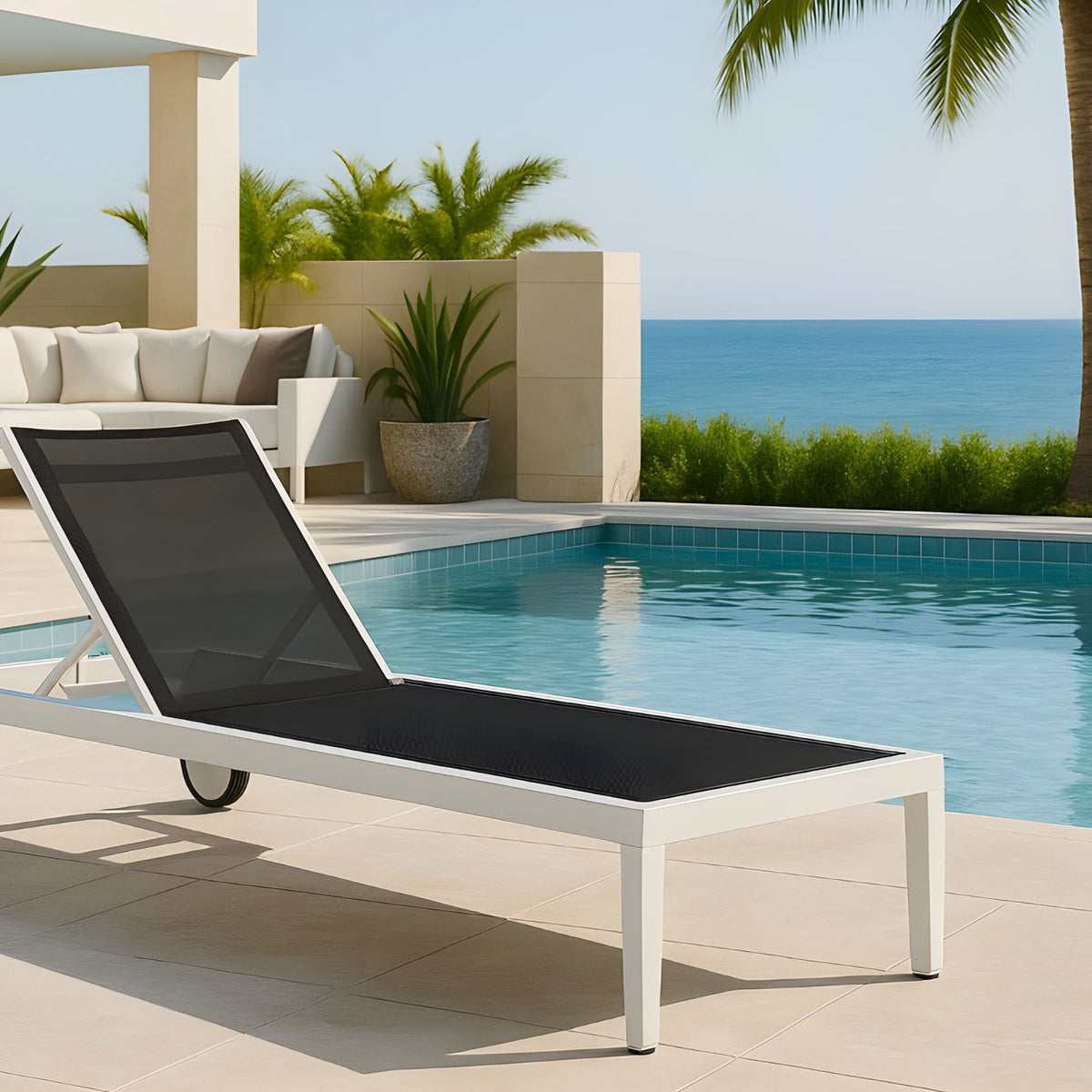Nizuc - Outdoor Patio Chaise Lounge Chair