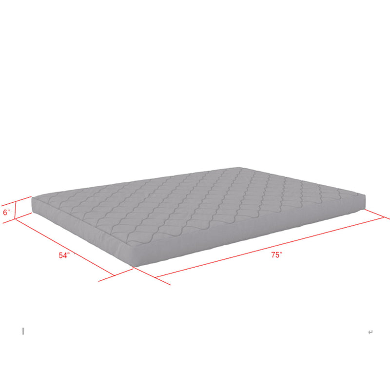 Dana - 6" Quilted Mattress With Removable Cover