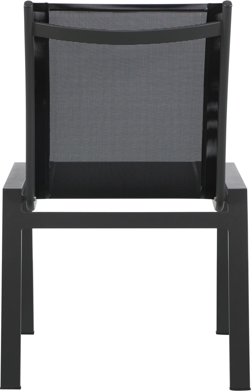 Nizuc - Outdoor Patio Dining Chair With Gray Frame (Set of 2)