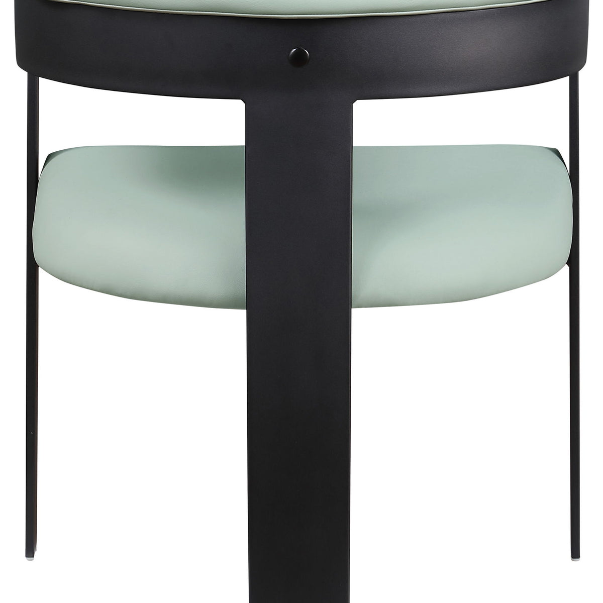 Romeo - Faux Leather Dining Chair With Black Base (Set of 2)