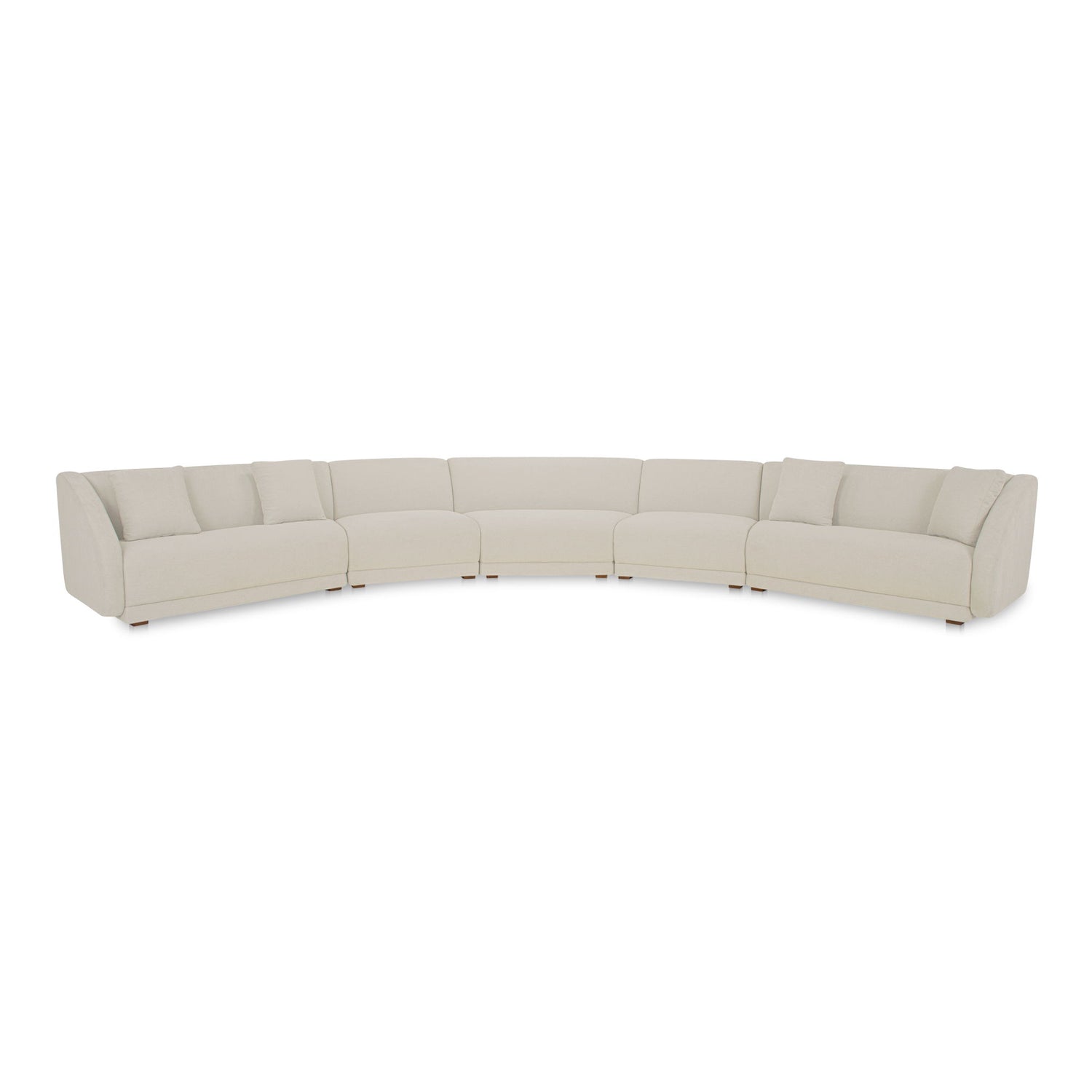 Fraser - 5 Piece Modular Sectional - White
