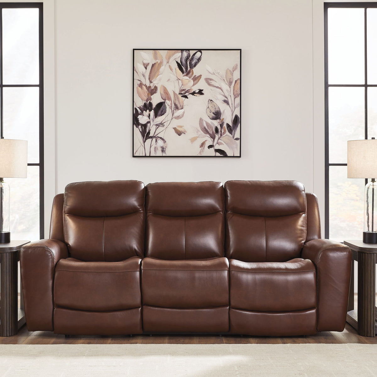 Next Move - Power Reclining Sofa With Adjustable Headrest