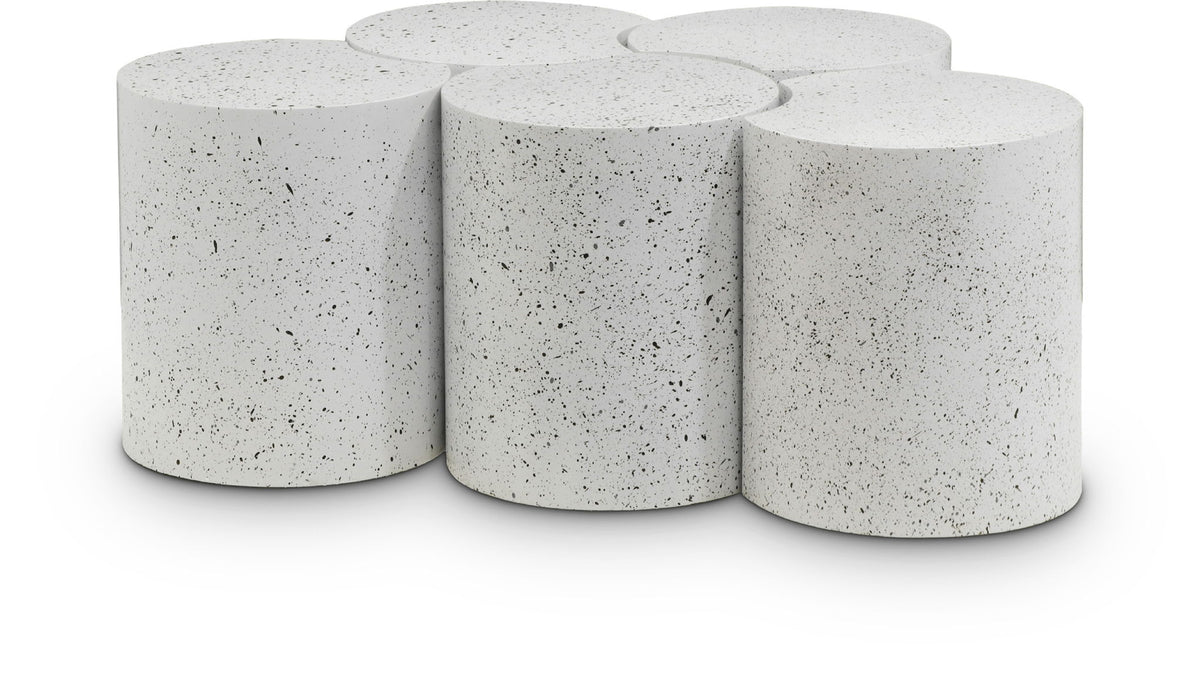Dimple - 5 Piece Modular Coffee Table - Terazzo Finish