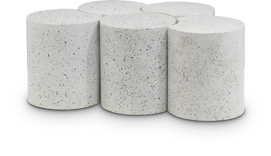 Dimple - 5 Piece Modular Coffee Table - Terazzo Finish