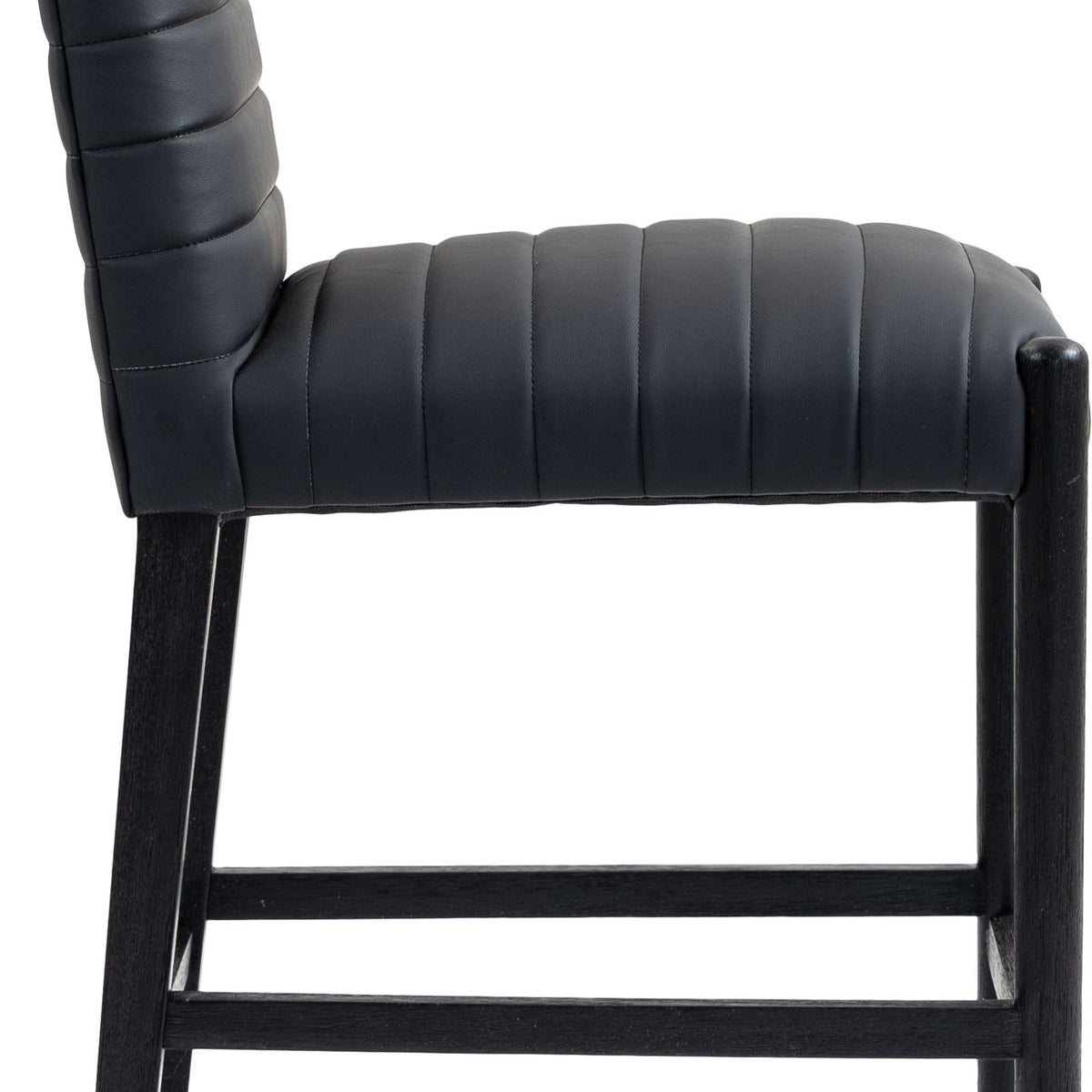Aimee - Counter Stool - Black Legs