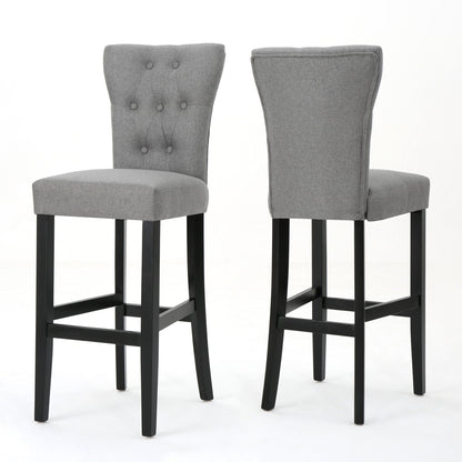 Elegant Barstool Set With Plush Cushioning