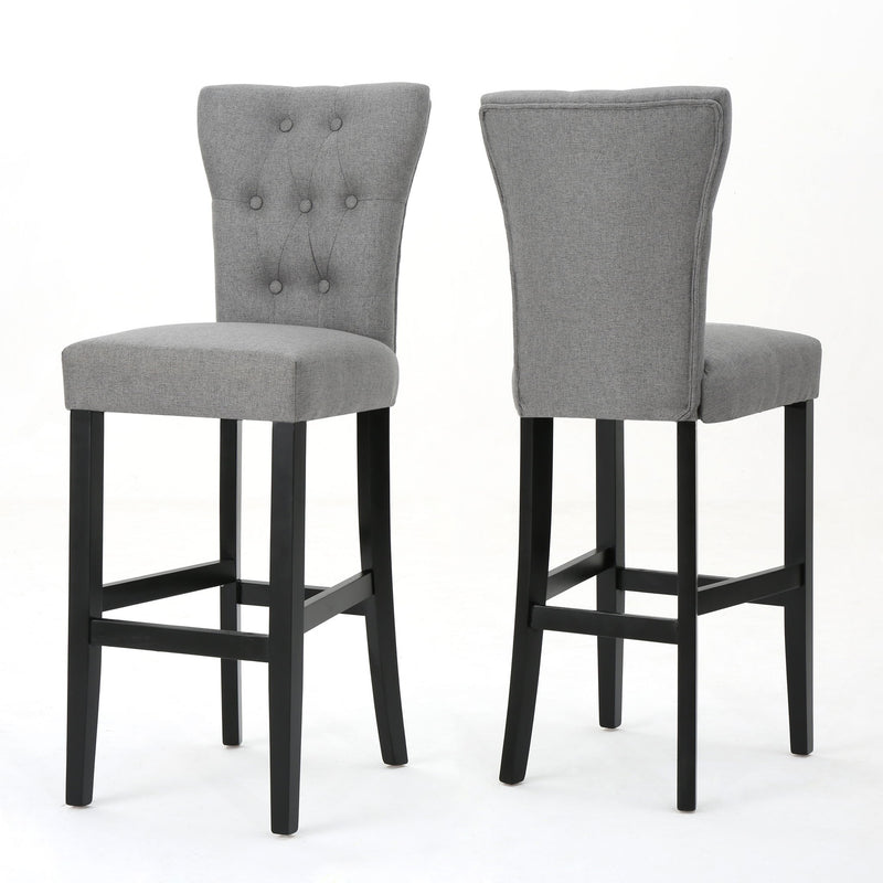 Elegant Barstool Set With Plush Cushioning