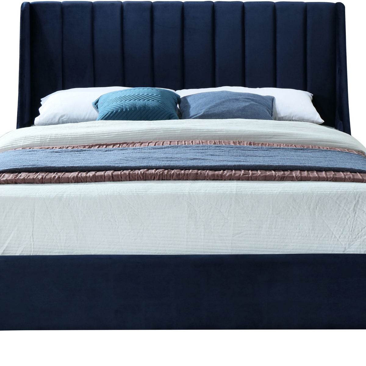 Eva - Velvet Bed