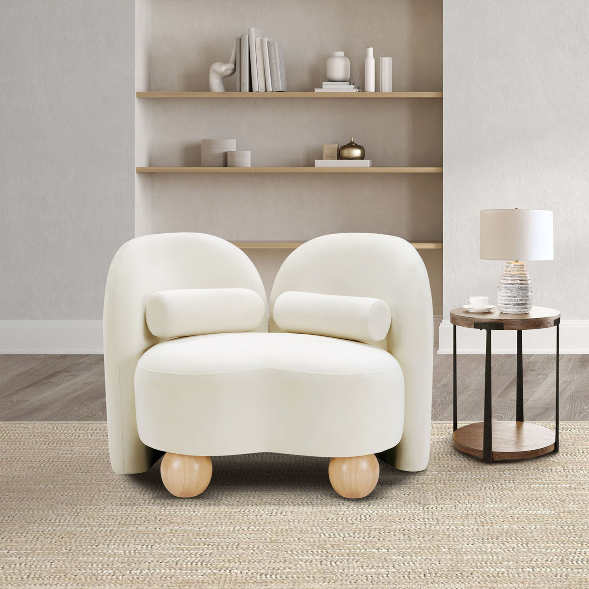 Daphne - Velvet Chair