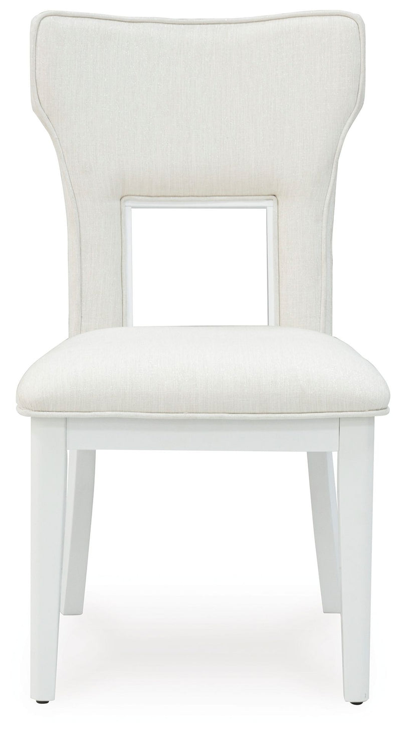 Chalanna - Dining Upholstered Side Chair (Set of 2) - White