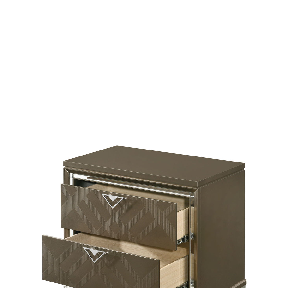 Skylar - Nightstand - Champagne