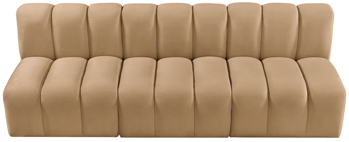 Arc - Velvet 3 Seats Modular Sofa