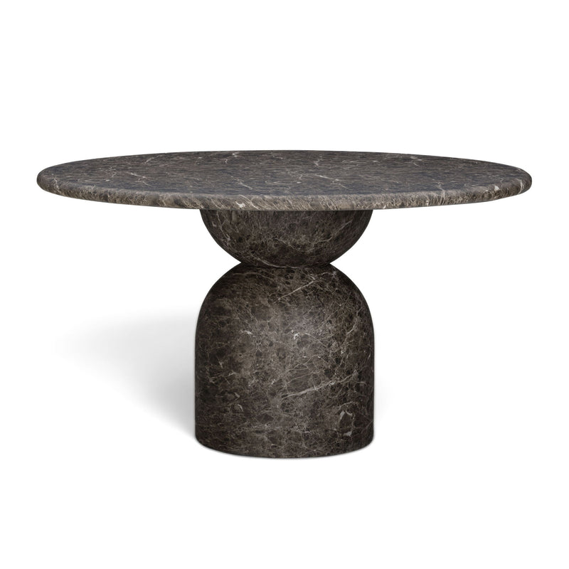 Cynthia - Indoor / Outdoor Dining Table - Dark Emperador Marble