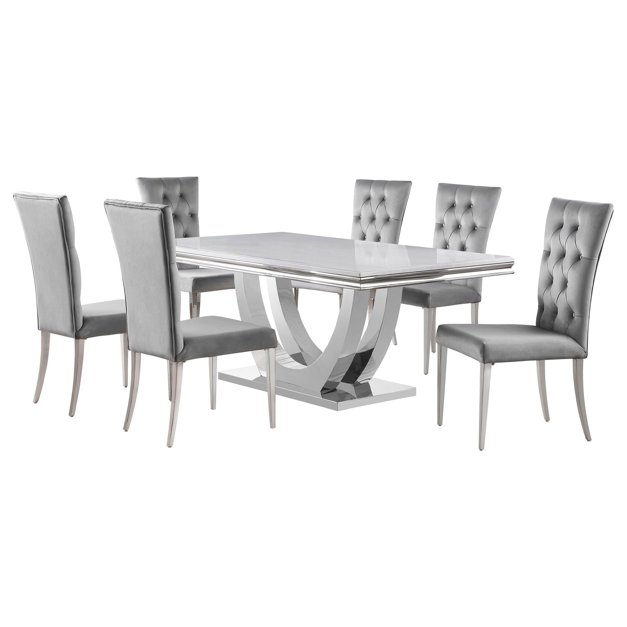 Kerwin - Dining Table Set With Upholstered Chairs