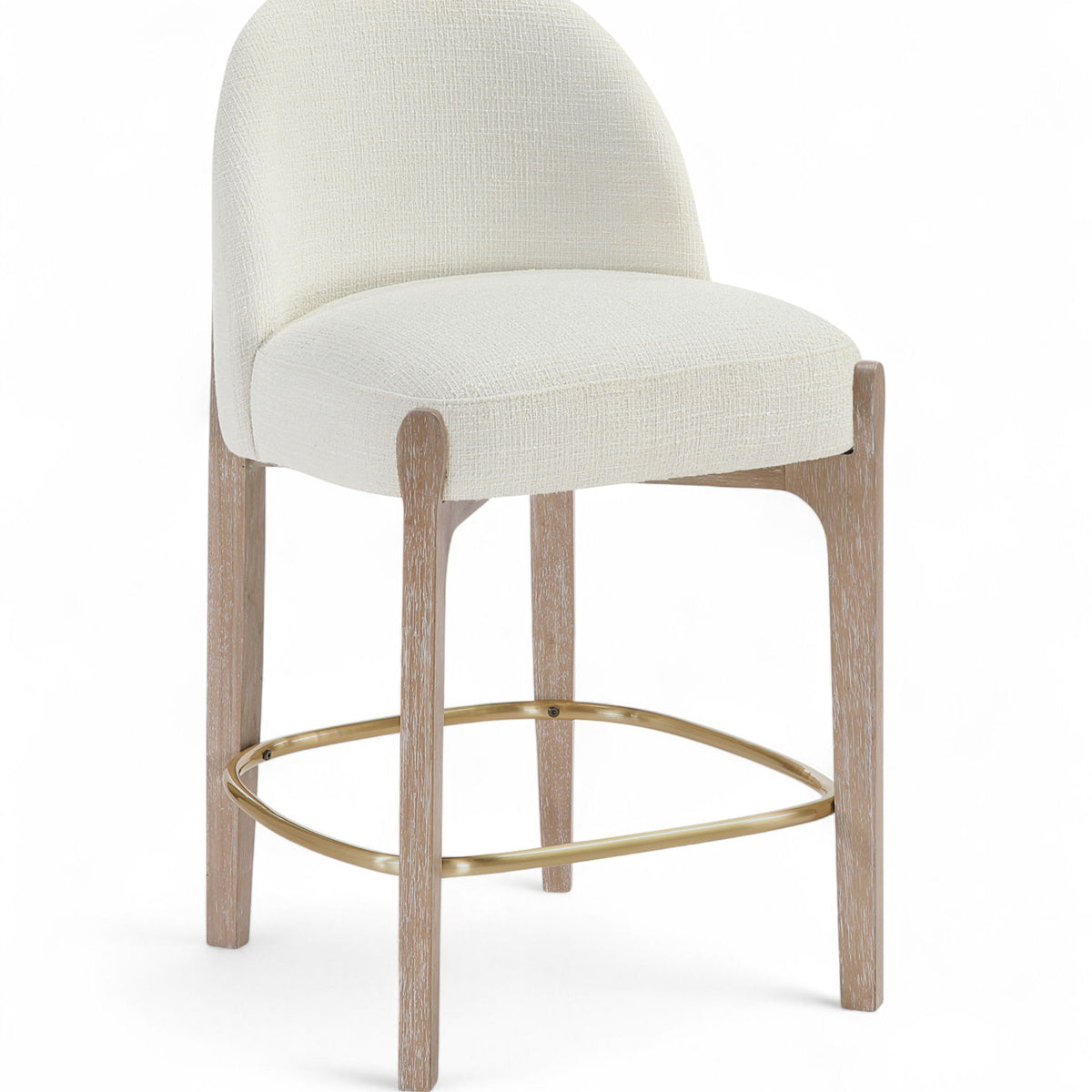 Torino - Counter Stool With Brushed Natural Base
