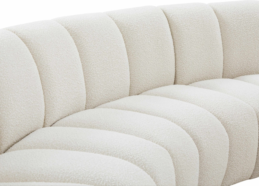 Meridian Furniture Infinity Boucle Fabric Sectional