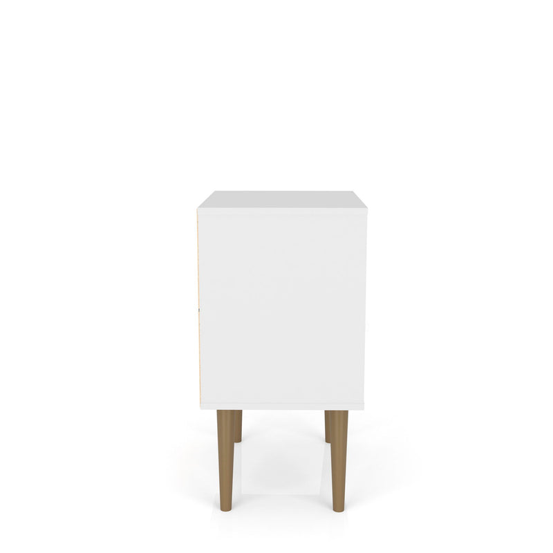 Manhattan Liberty - Nightstand Wtth White Frame