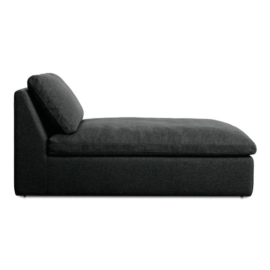 Miles - Outdoor Chaise - Charcoal