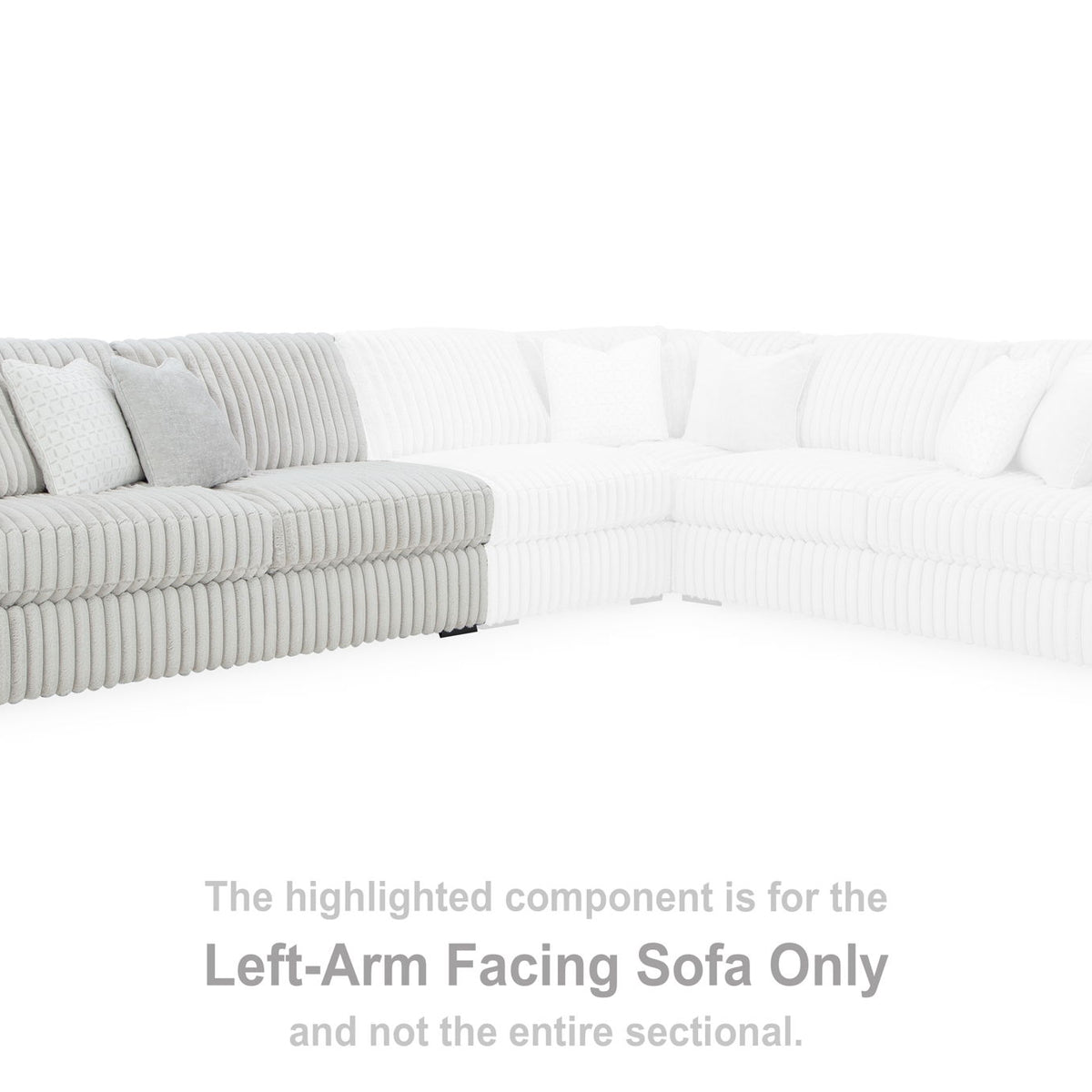 Stupendous - Laf Sofa - Alloy