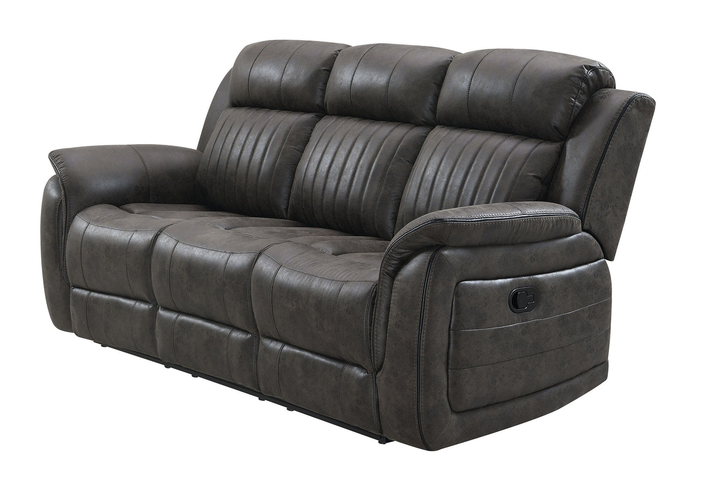 Steban - Reclining Sofa - Gray