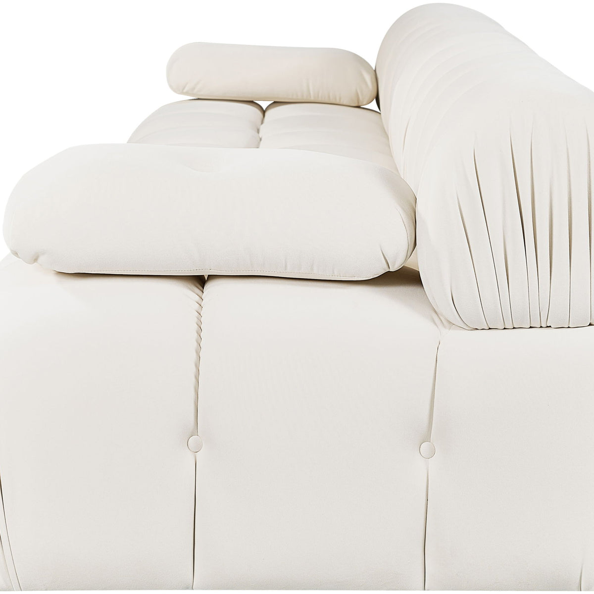 Orin - Velvet 4 Piece Modular Sofa