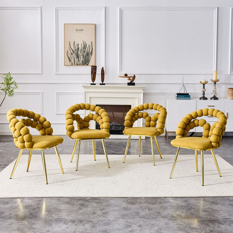 Puffy Bubble, Ball Chain Chairs For Dining Room