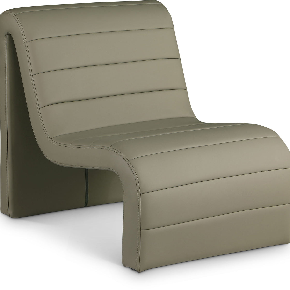 Ivy - Faux Leather Accent Chair