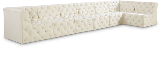 Tuft - Modular Sectional 7 Piece - Cream