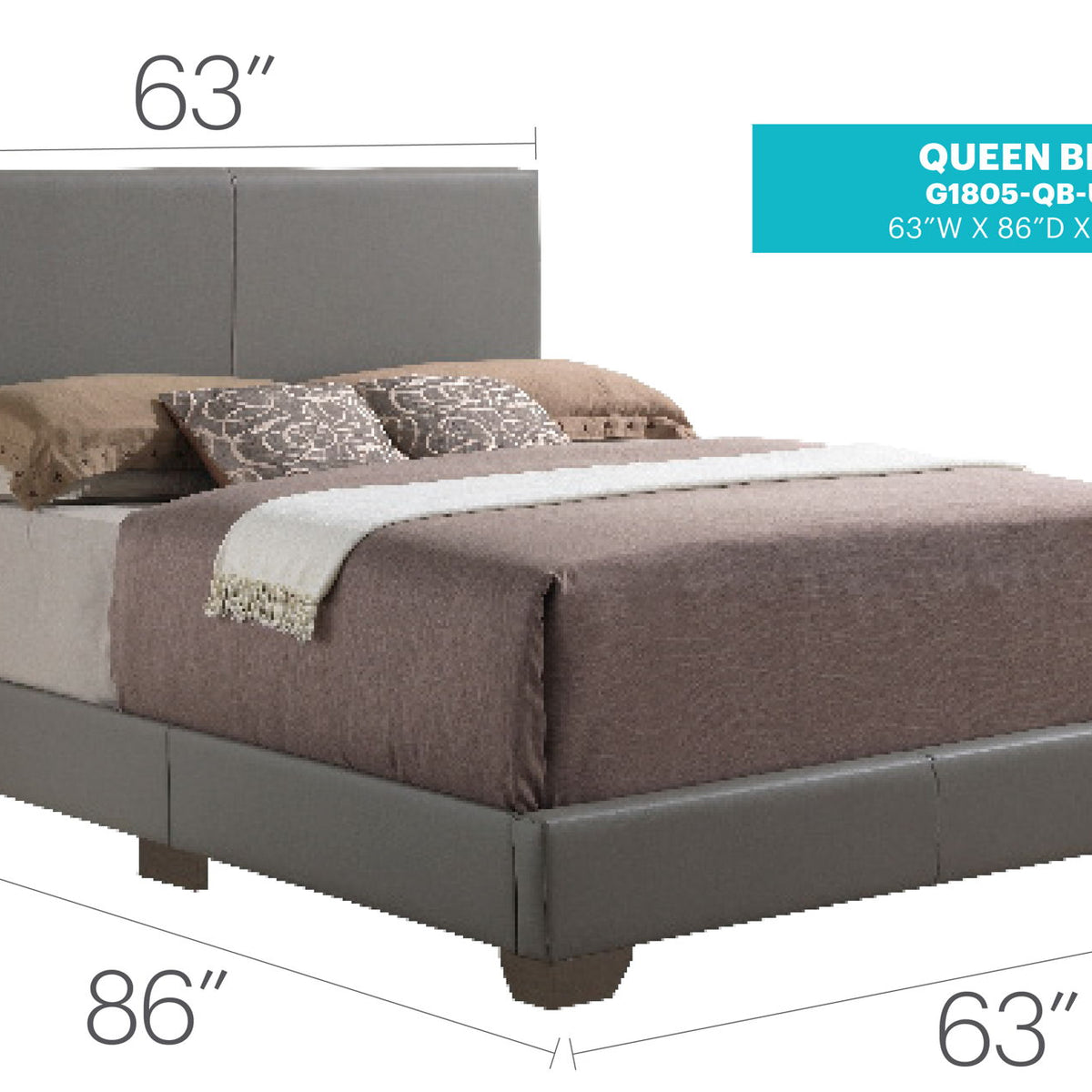 Elegant Platform Bed For Relaxed Spaces