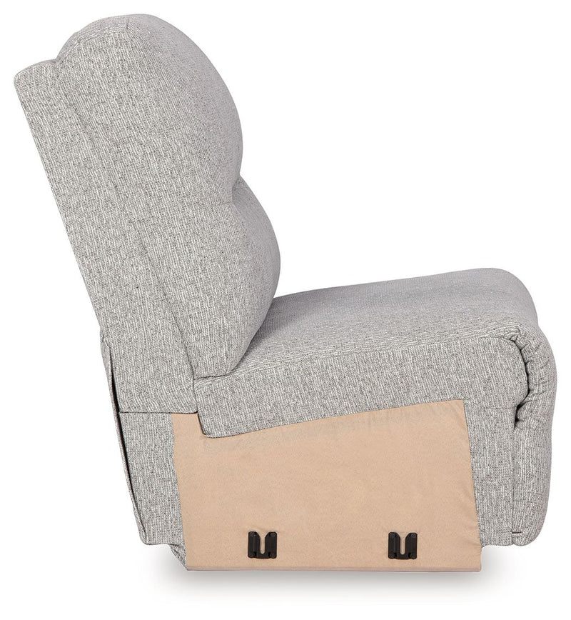 Acklen Place - Armless Chair - Pewter