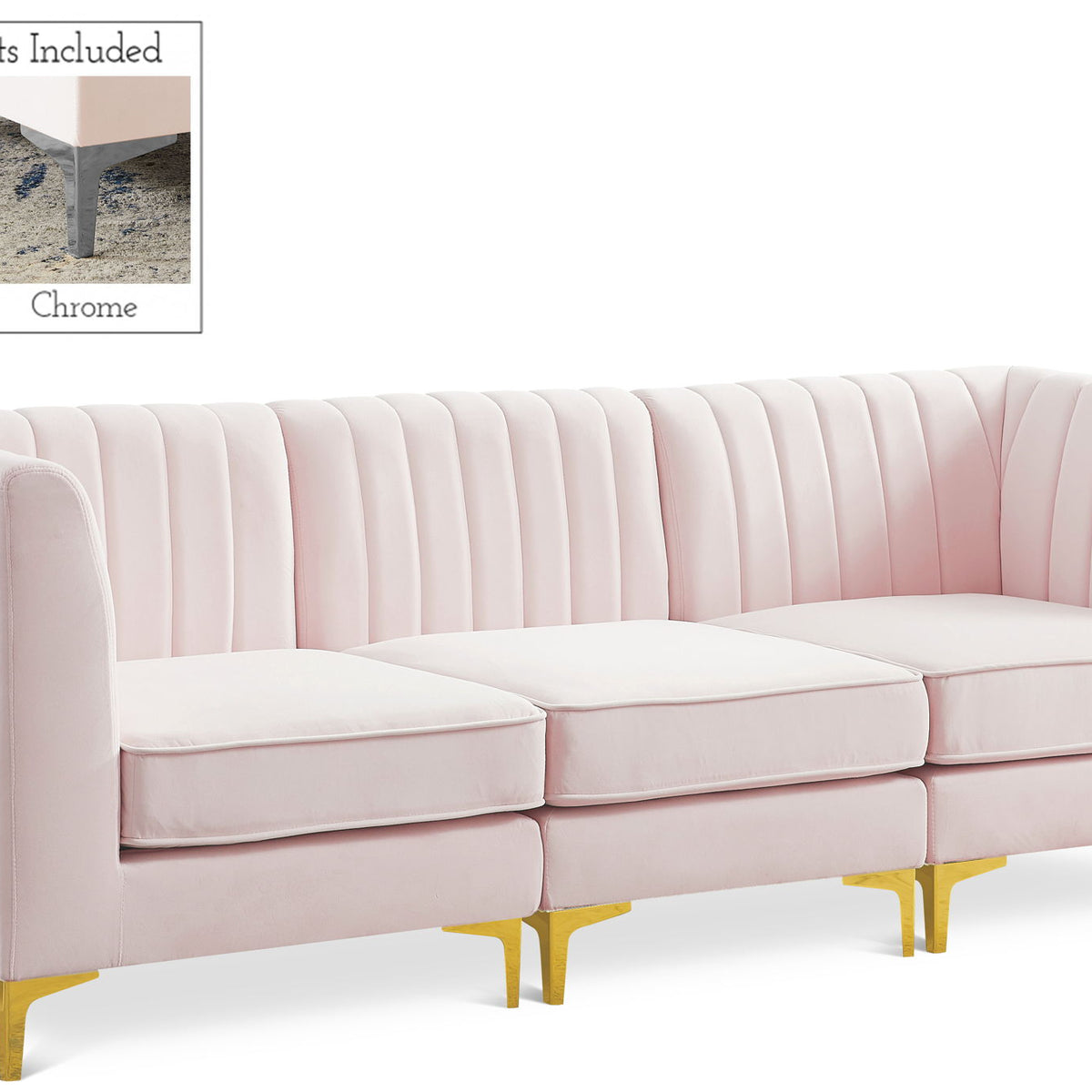 Alina - 3 Piece Modular Sectional