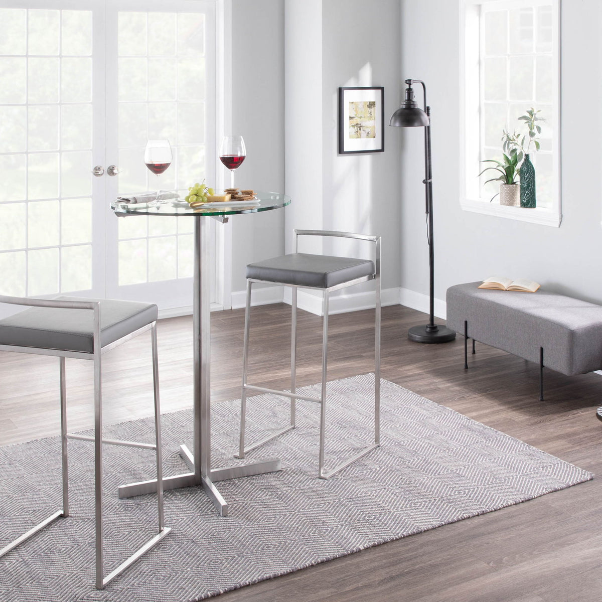 Fuji - Contemporary And Elegant Design Stackable Barstool