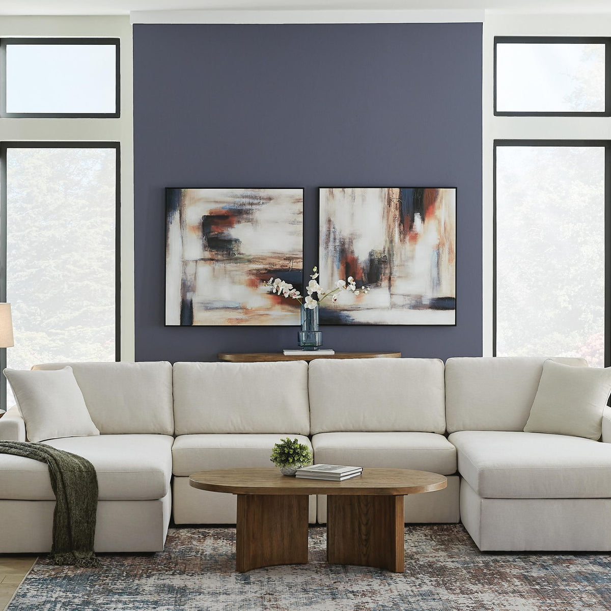Modmax - Sectional - Oyster