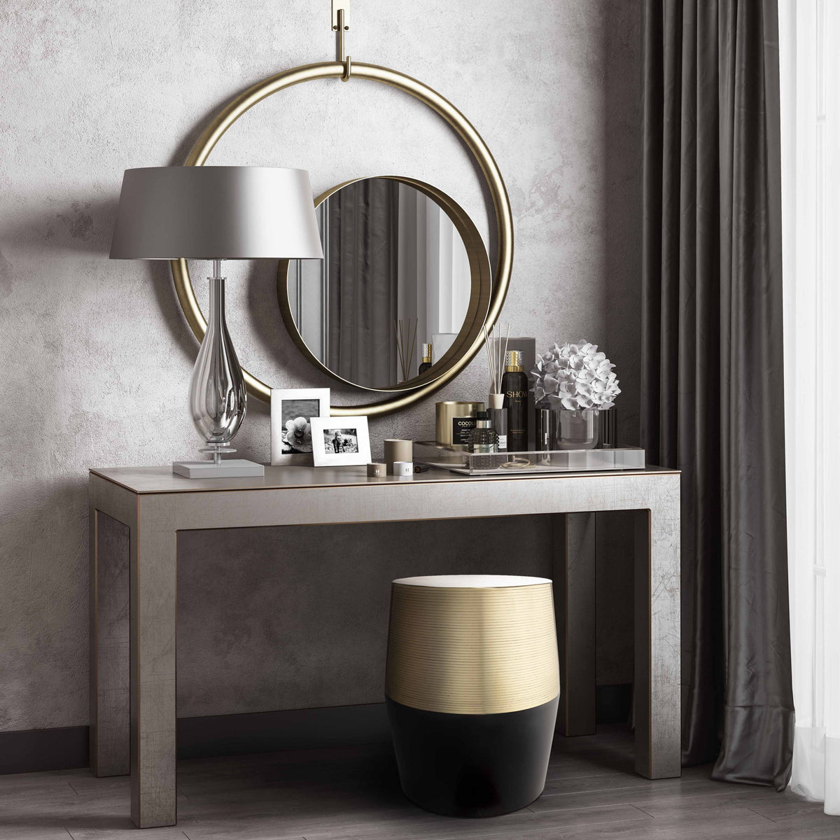 Jadran - Stool - Black