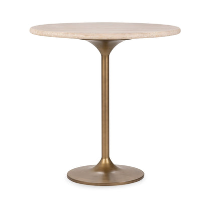Malani - Travertine Gathering Table