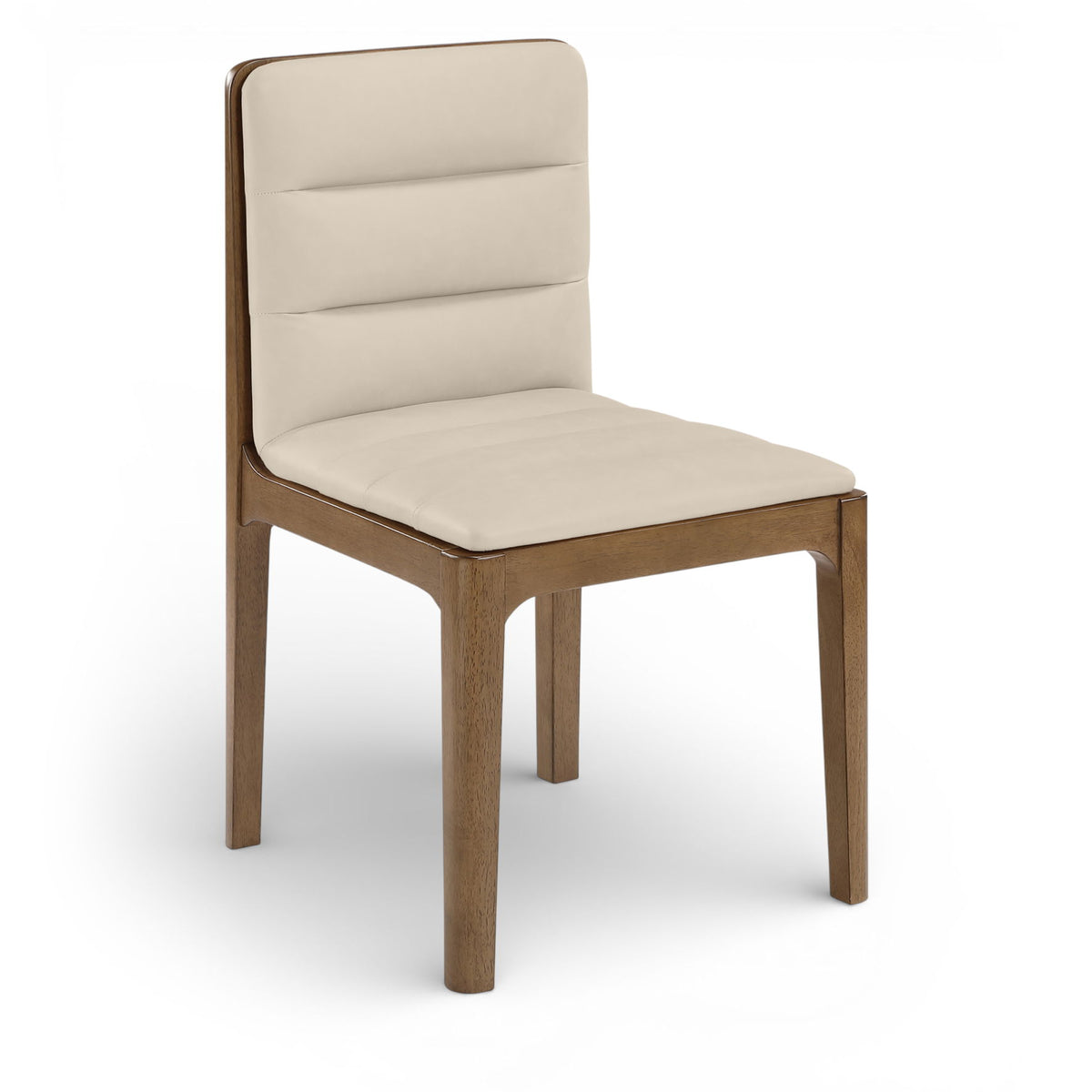 Ellis - Vegan Leather Upholstered Dining Chair (Set of 2) - Brown Base