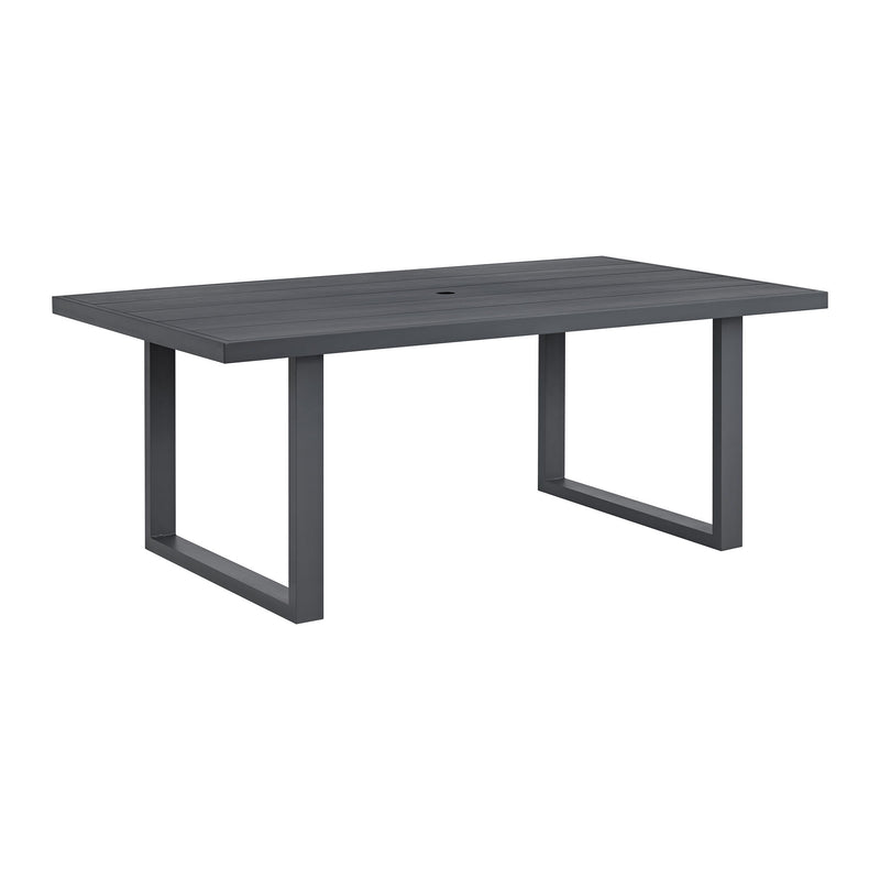 Playa - Dining Table - Dark Gray / Beige