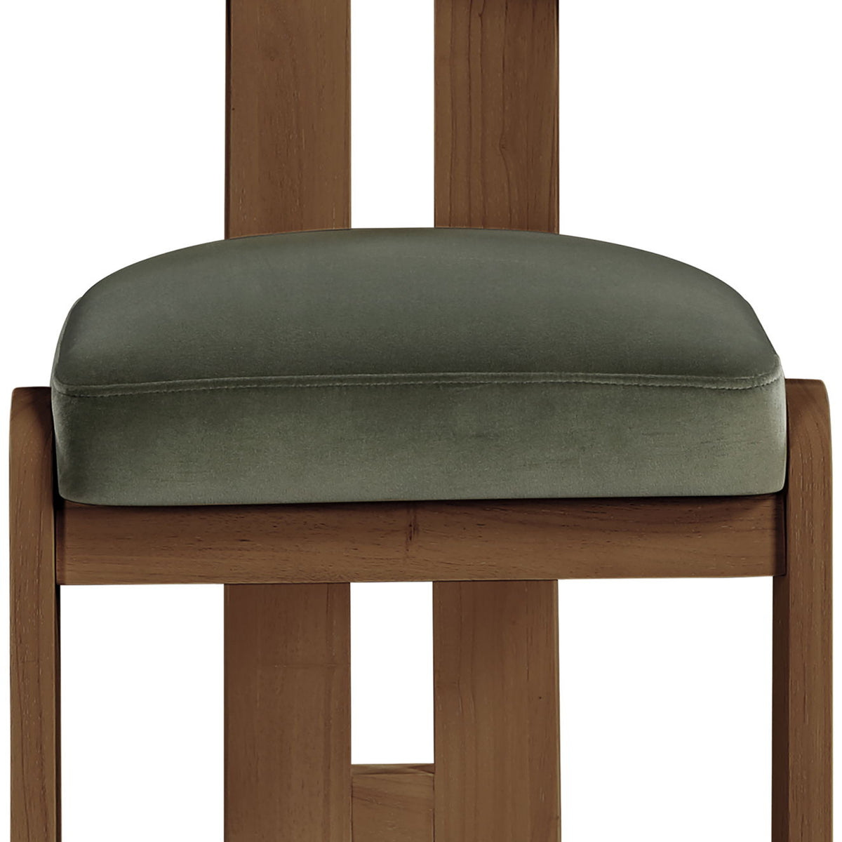 Arienzo - Performance Fabric Upholstered Dining Chair (Set of 2) - Walnut Base