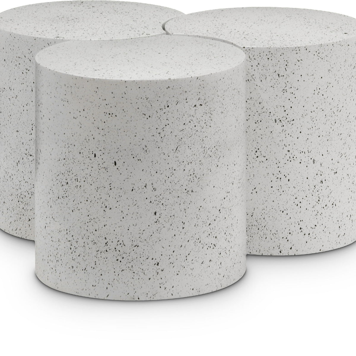 Dimple - 3 Piece Modular Coffee Table - Terazzo Finish