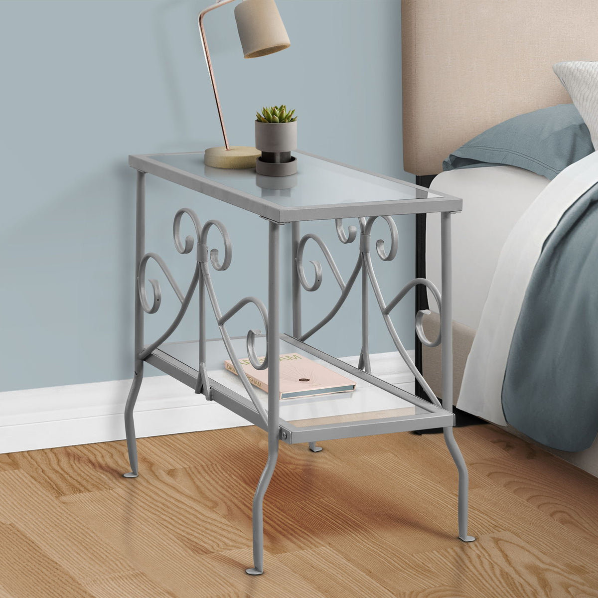 Elegant Design Accent Table, Side Traditional