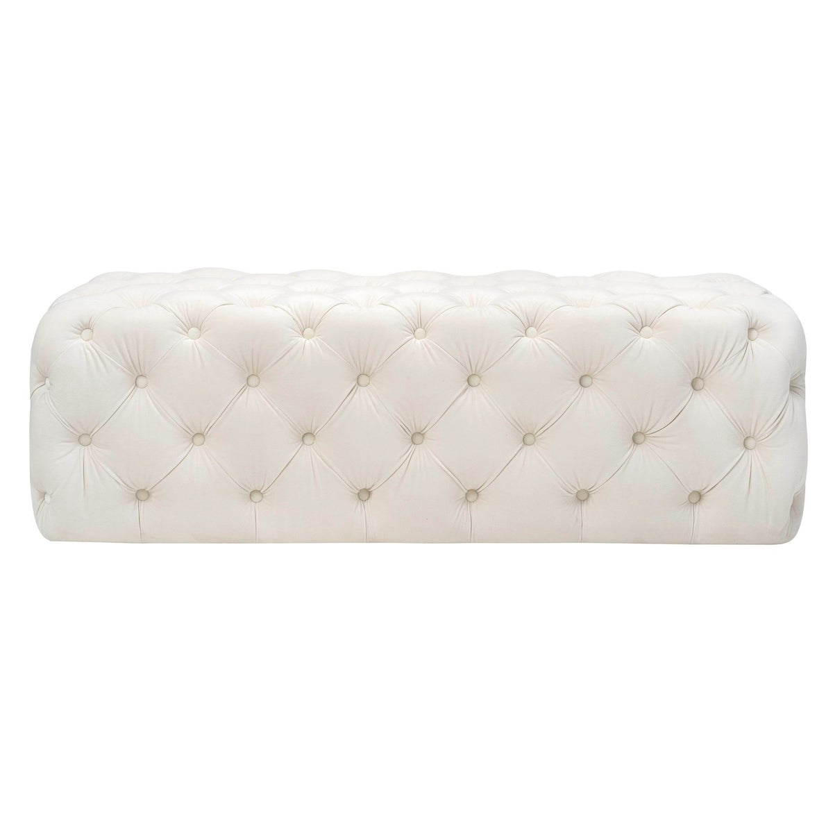 Kaylee - Velvet Ottoman