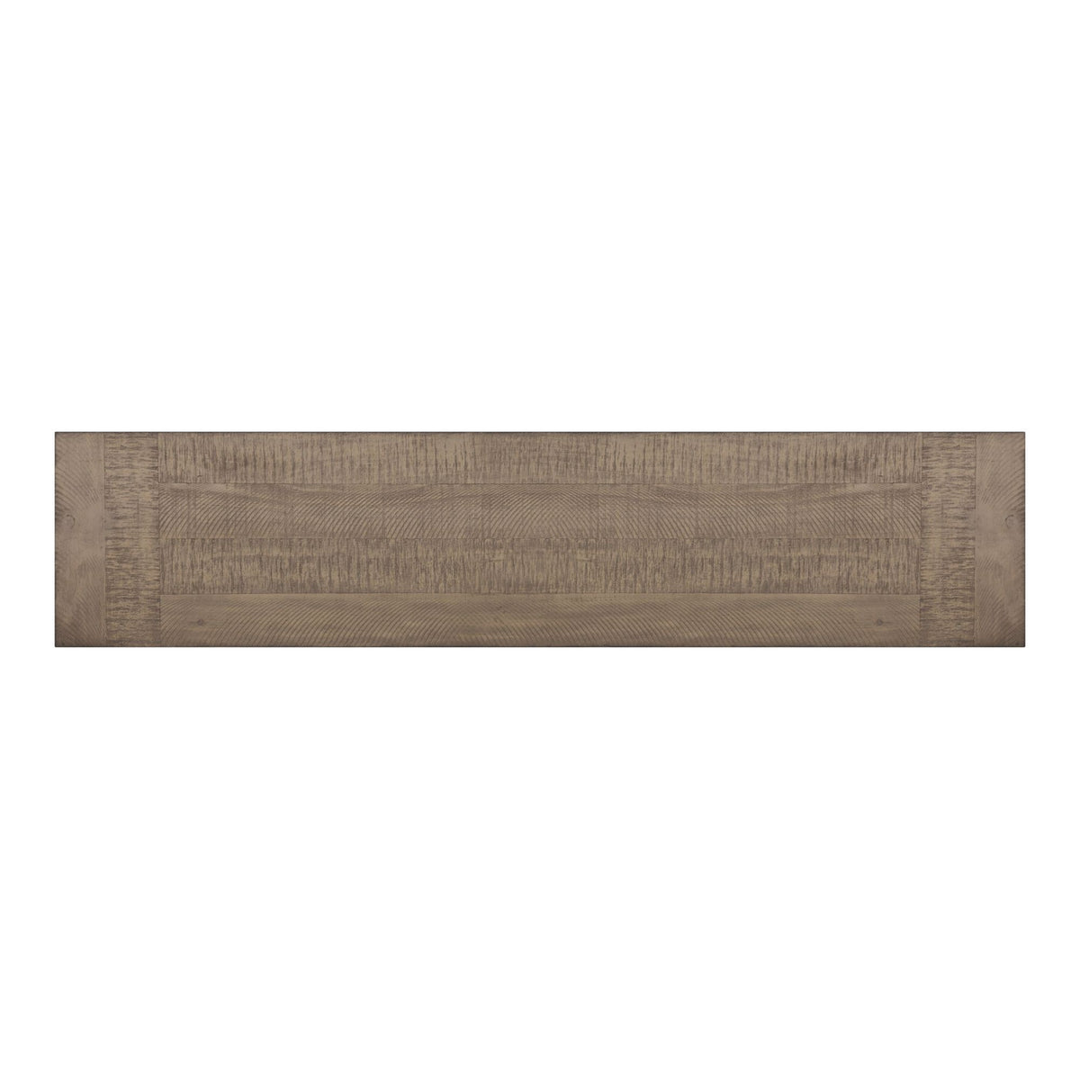 Yellowstone - Dining Bench With Metal Bar Cross - Medium Brown