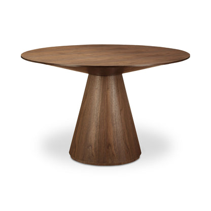 Otago - Round Dining Table - Natural Walnut