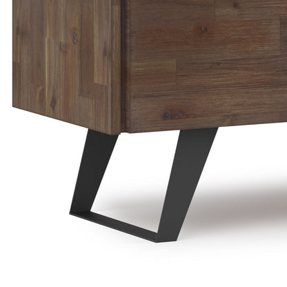 Lowry - TV Media Stand - Rustic Natural Aged Brown